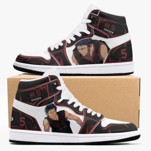 Custom Name Kuroko's Basketball Daiki Aomine Jd1 Anime Shoes