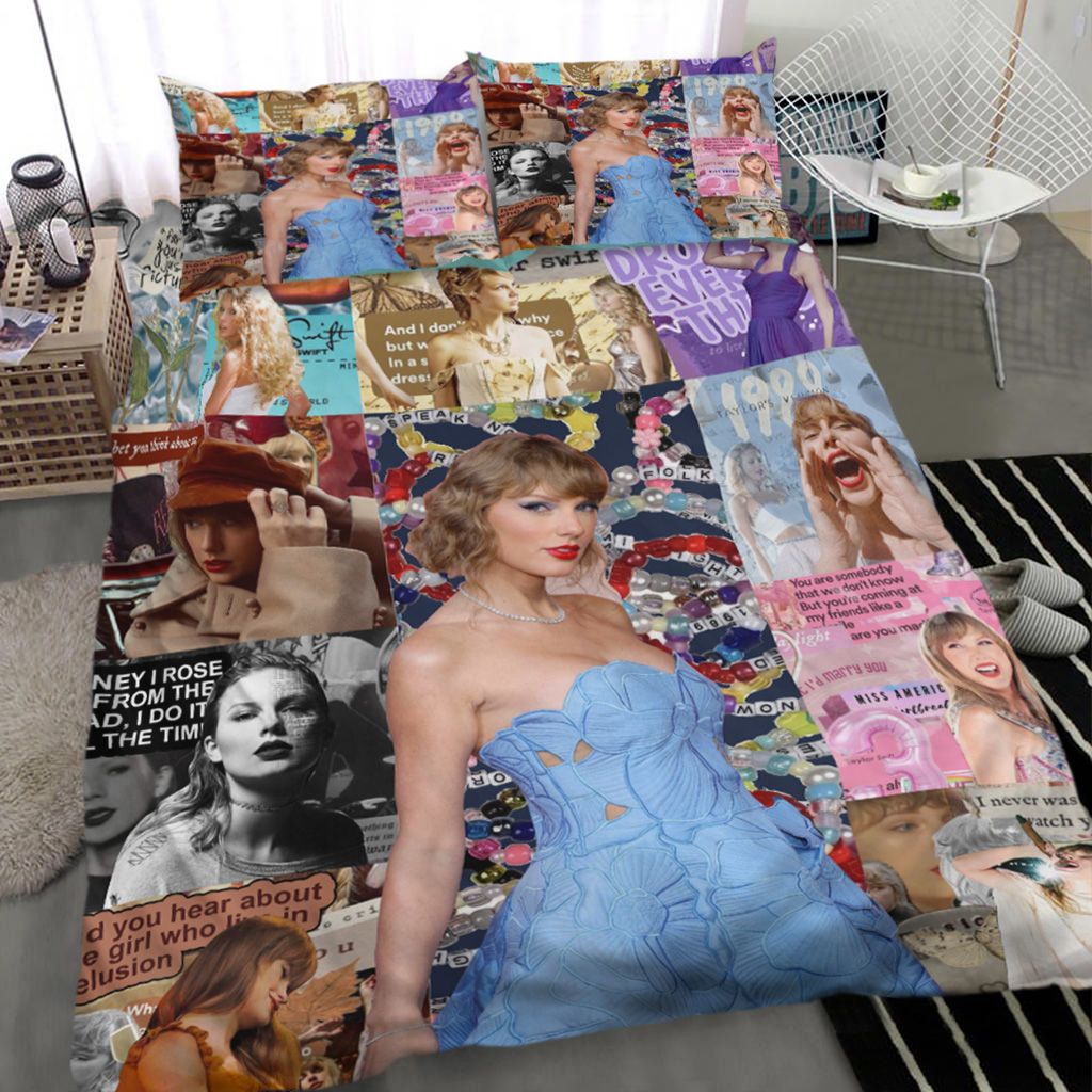 The Taylorr Swifts Erass Tours Bedding Set