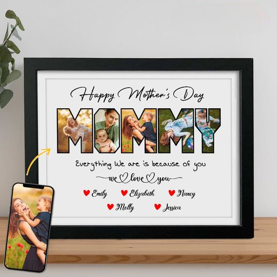 Discover Custom Photo Mother And Daughters Picture Frame