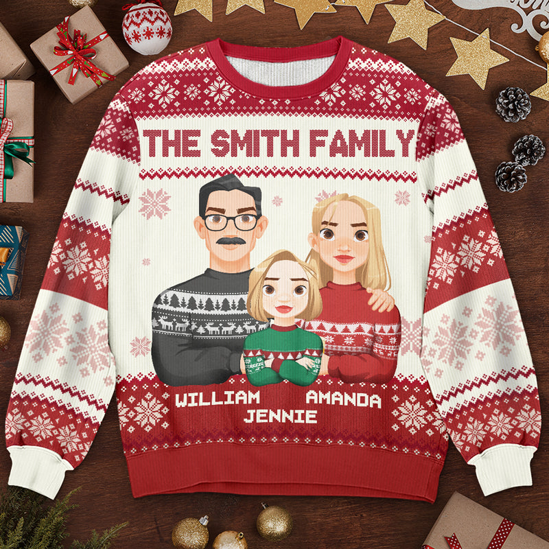 Family Is The Best Thing In Life - Family Personalized Sweatshirt - Gift For Family Members