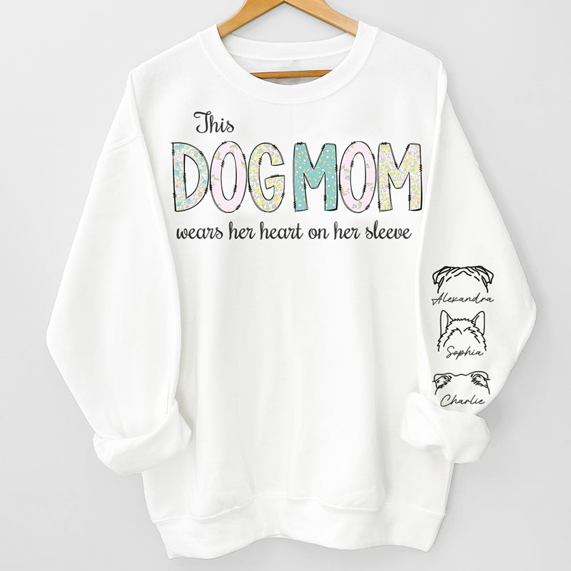 Discover This Furmama - Dog Personalized Custom With Design On Sleeve - Gift For Pet Owners, Pet Lovers