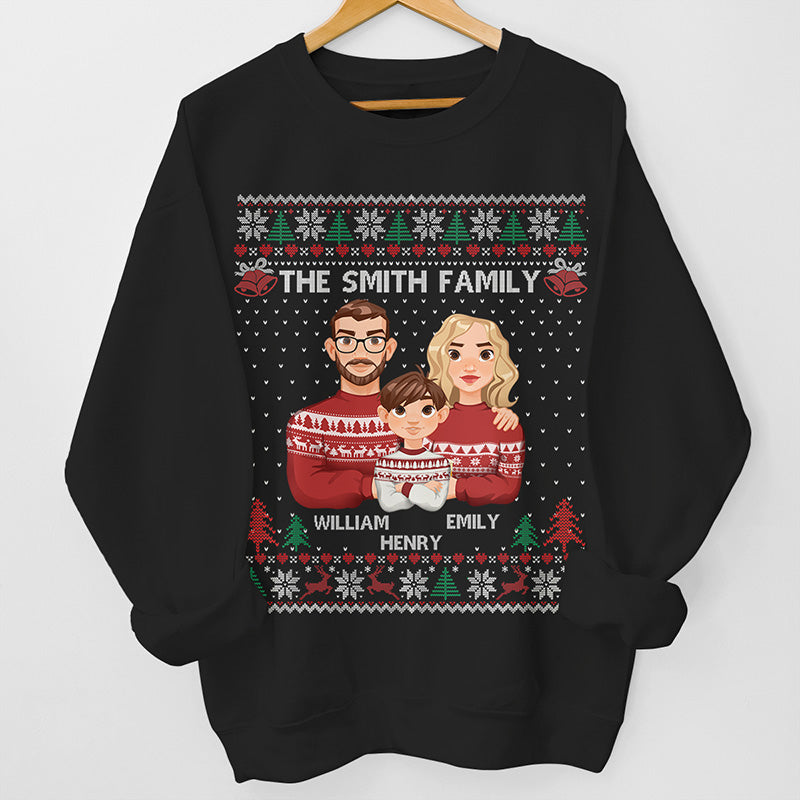 Discover It's The Most Beautiful Time Of The Year - Family Personalized Sweatshirt - Gift For Family Members