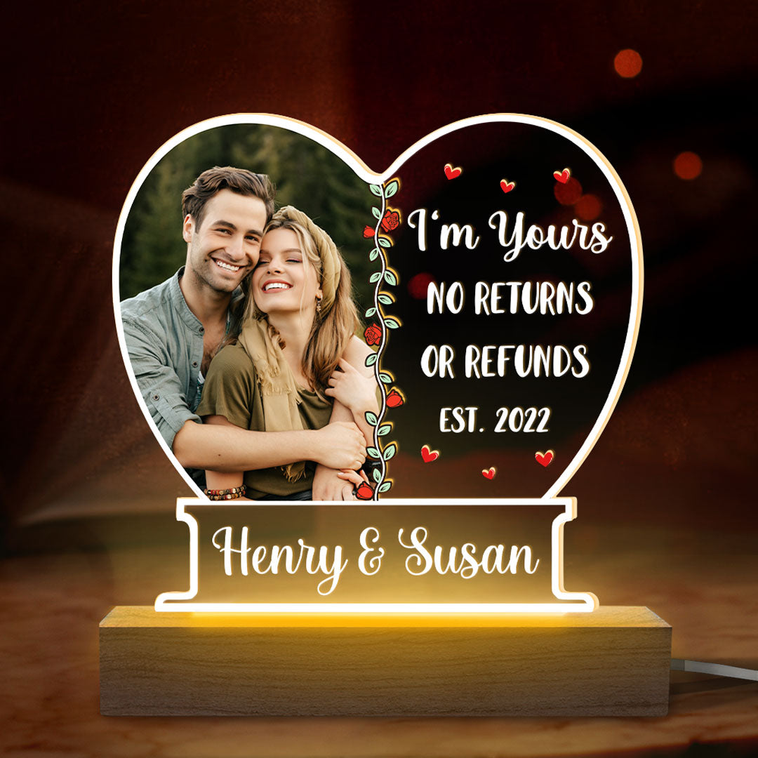 Discover Custom Photo You And Me We Got This - Couple Personalized Custom Shaped 3D LED Light - Gift For Husband Wife, Anniversary