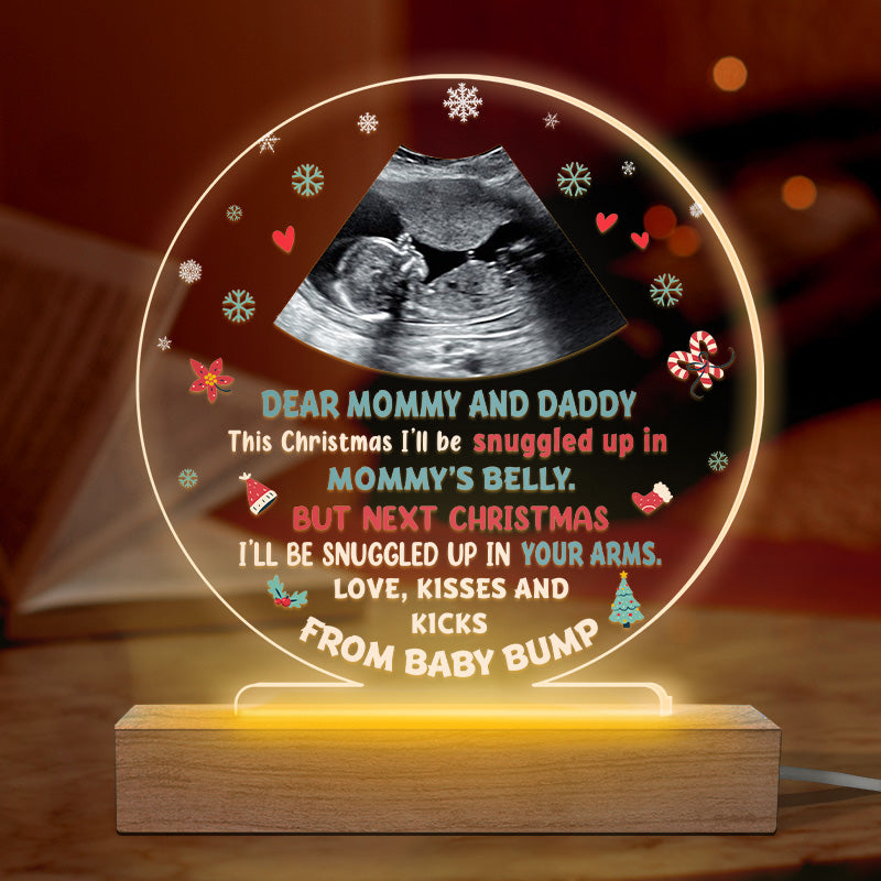 Discover Custom Photo Love And Kisses - Family Personalized Shaped 3D LED Light