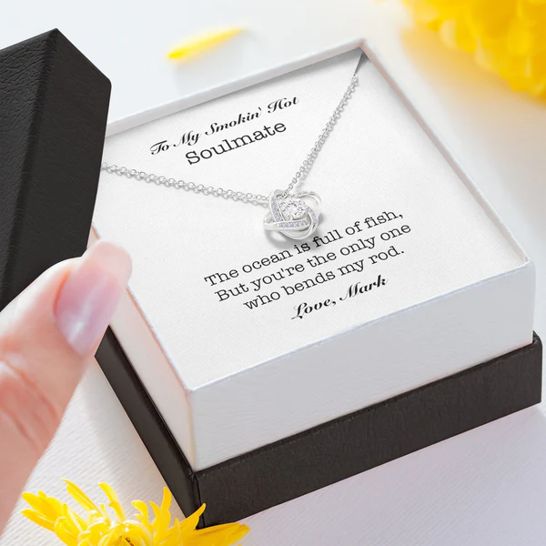Discover To My Wife Girlfriend Personalized Funny Message Card Necklace And Pendant