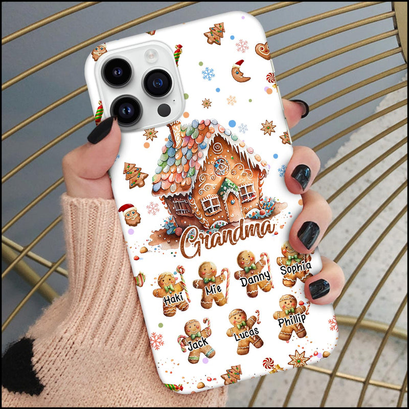 Discover Grandma's Cookie Crew - Personalized Phone Case