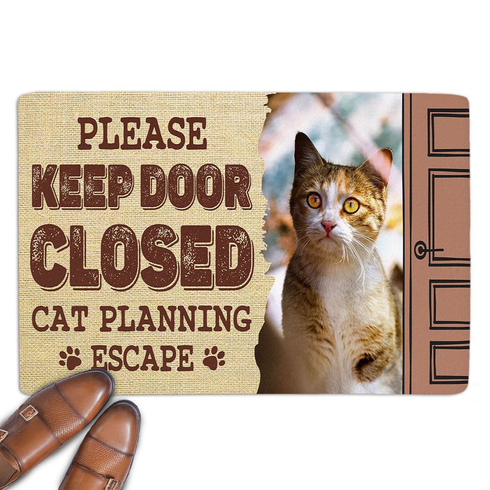 Pet Planning Custom Upload Photo Personalized Doormat