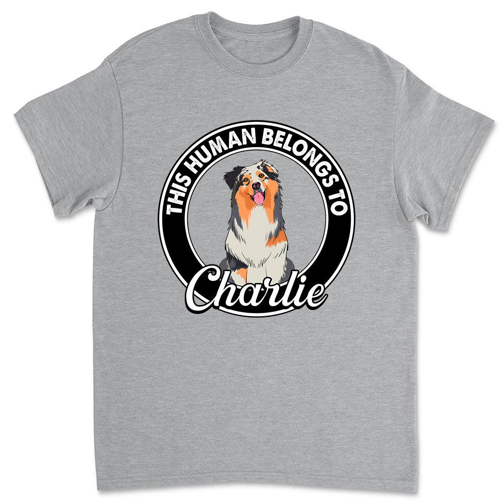 This Human Belongs - Personalized Custom Unisex T-shirt