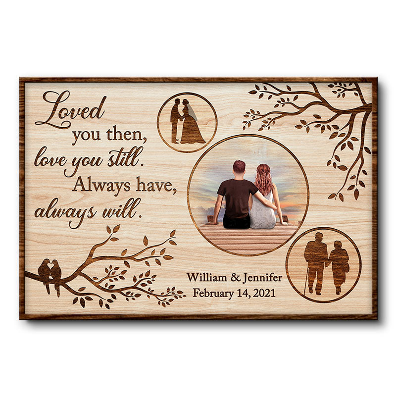 Always Will Custom Anniversary Gift For Couples Personalized Poster