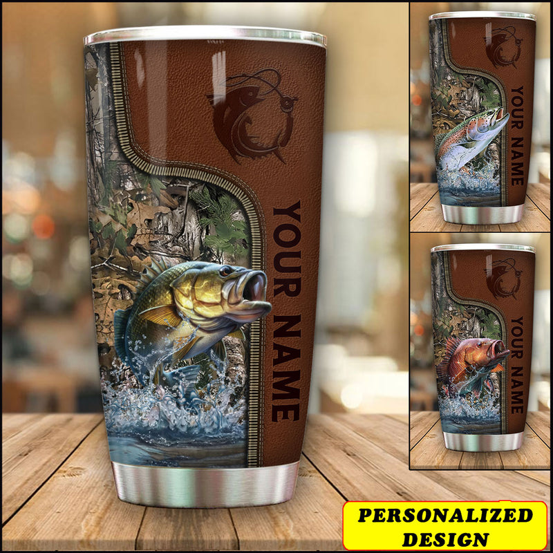Personalized Tumbler For Fisherman
