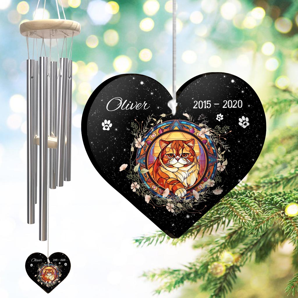 Love You - Personalized Dog Wind Chime - Pet Lover Gift