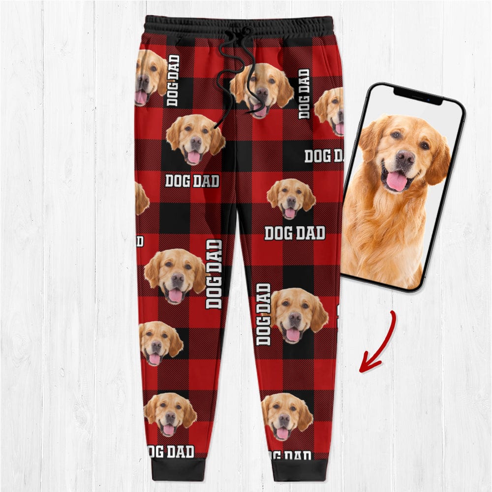 Upload Photo And Custom Name Dog Cat For Men And Women's Personalized Sweatpants