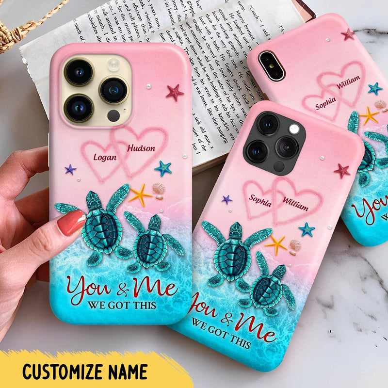 You And Me We Got This Couple Beach Personalized Phone Case