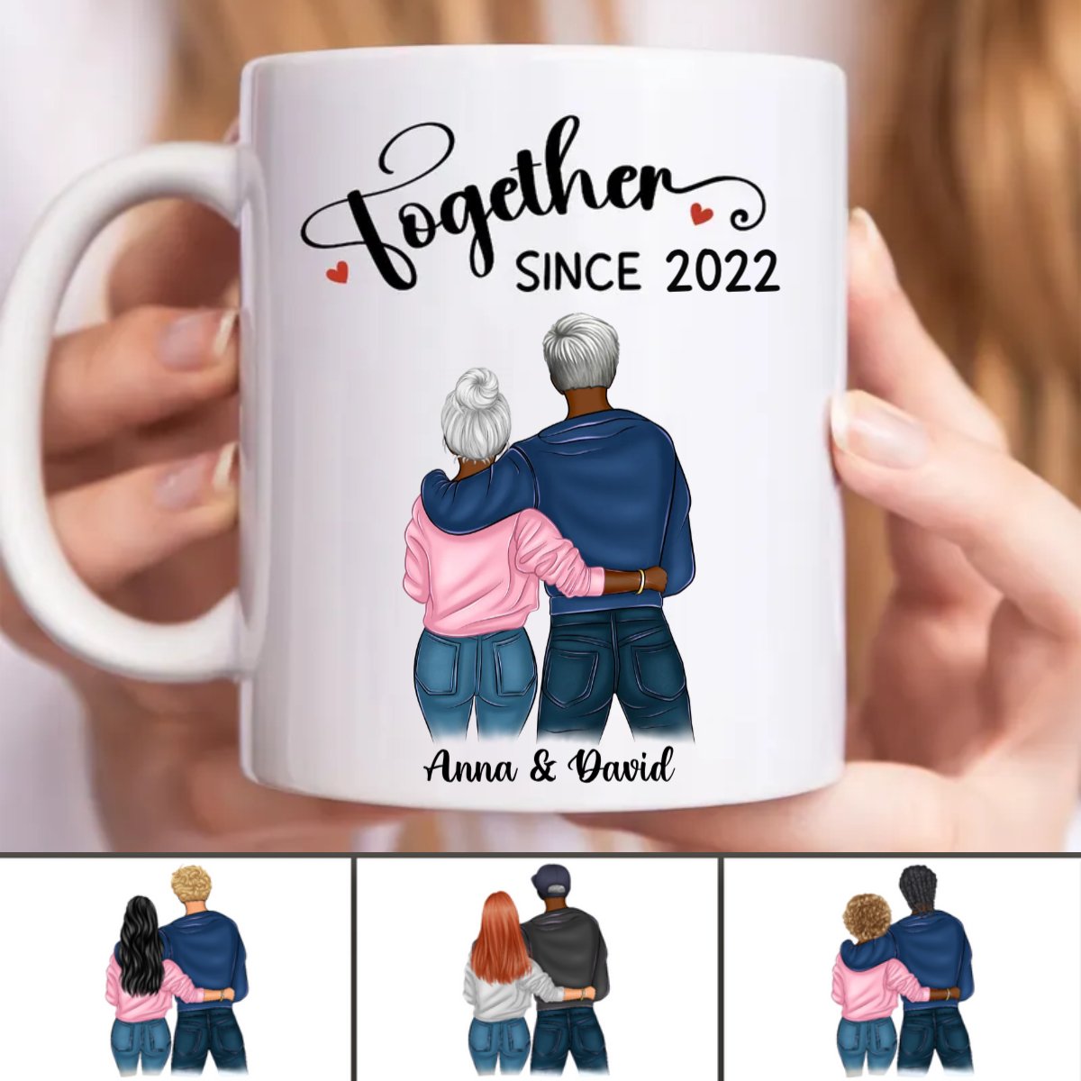 Together Since - Personalized Mug (aa)
