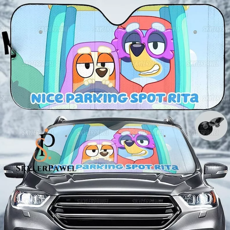 Blueydad Auto Sunshade Car, Blueydad Cartoon Car Sunshade