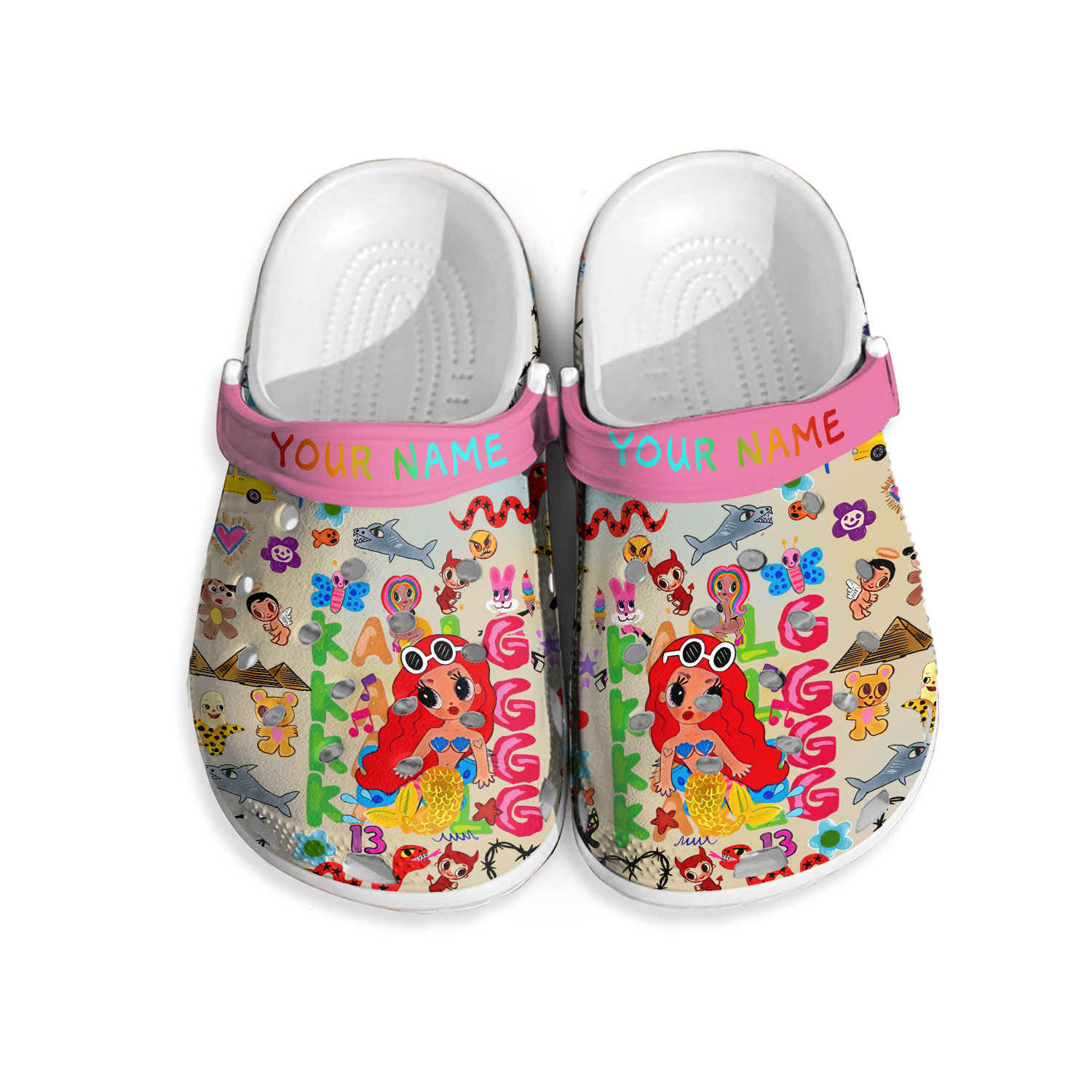Personalized Karol G Clogs, Custom Karol G Summer Clogs Shoes, Gift For Fan