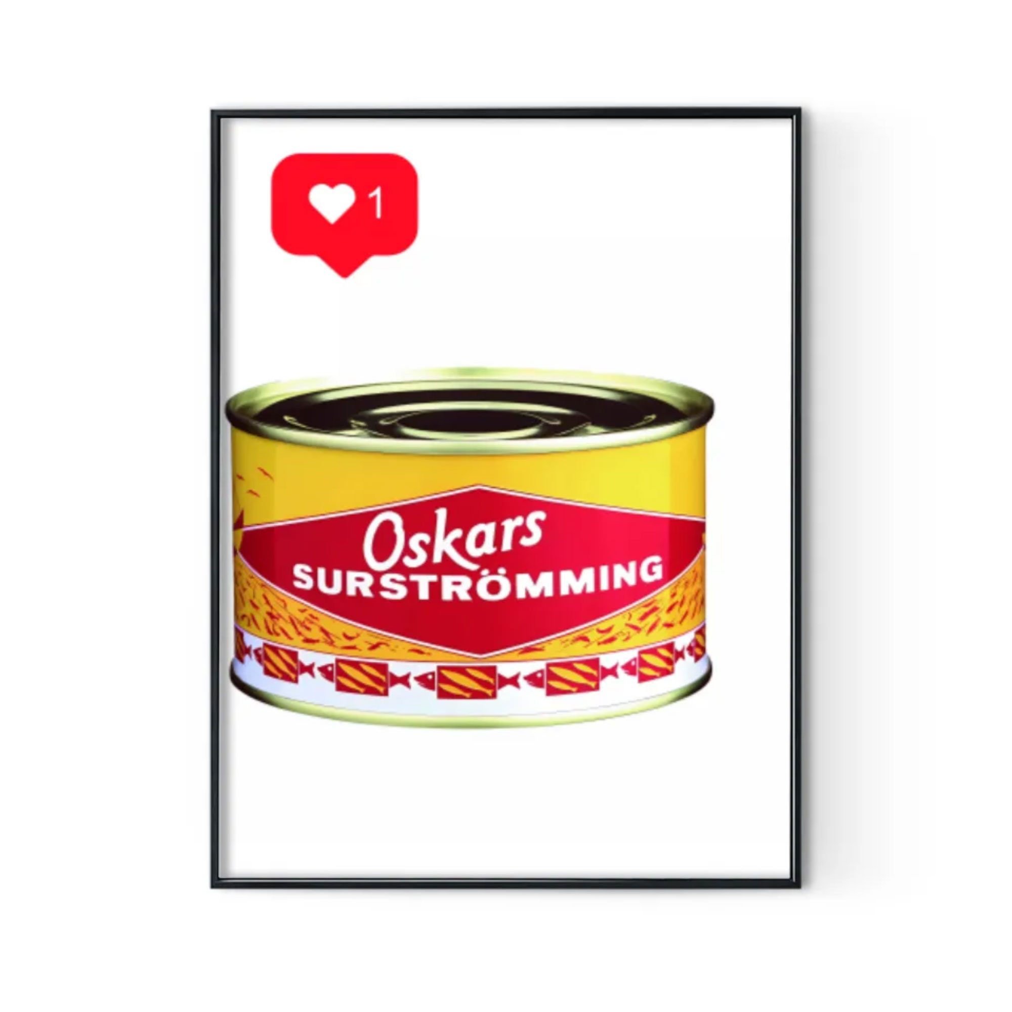 Surströmming Lover, Fermented Fish, Rotten Fish, Swedish Food, Willow Days Premium Matte Vertical Poster Digital Posters Print