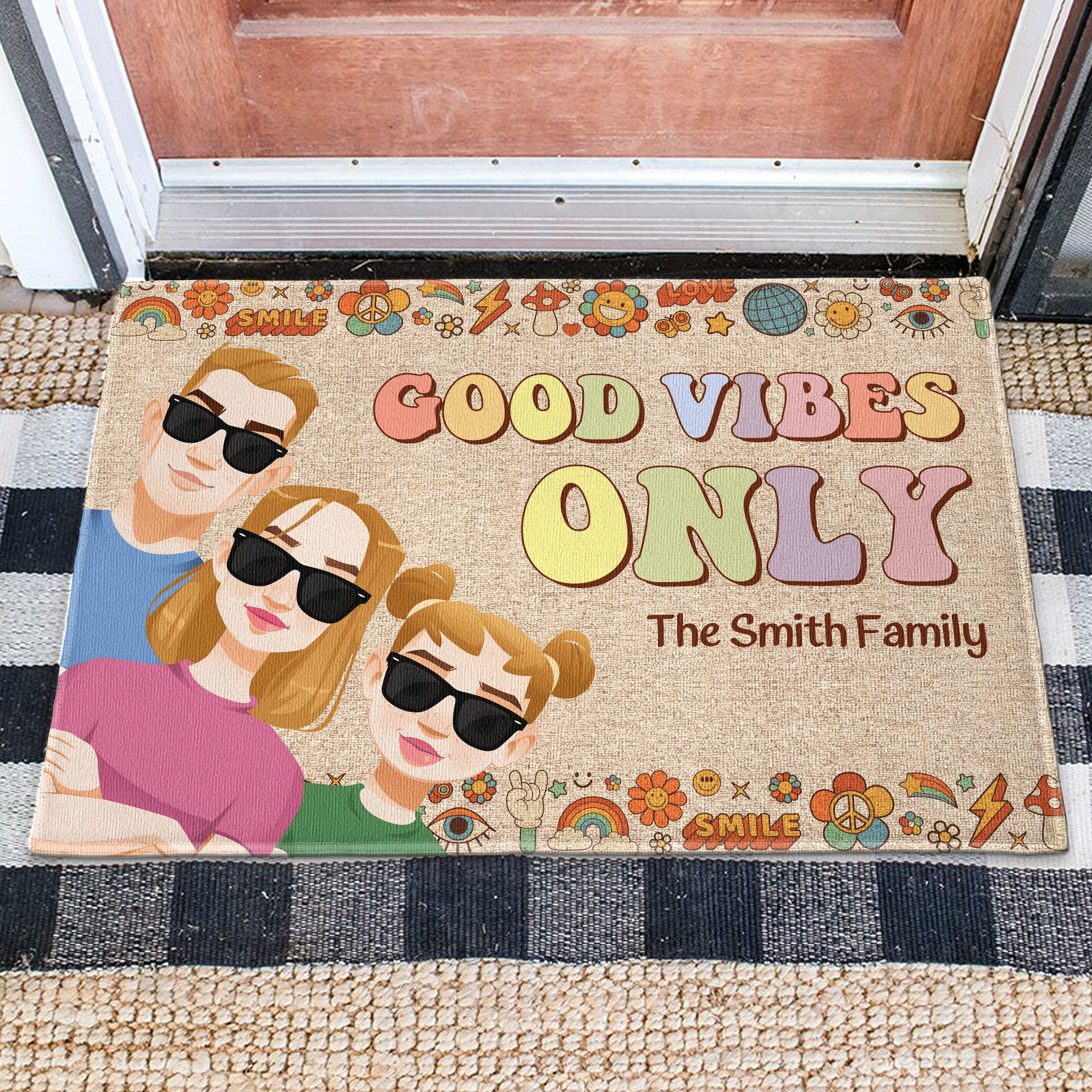 Good V Only - Personalized Doormat