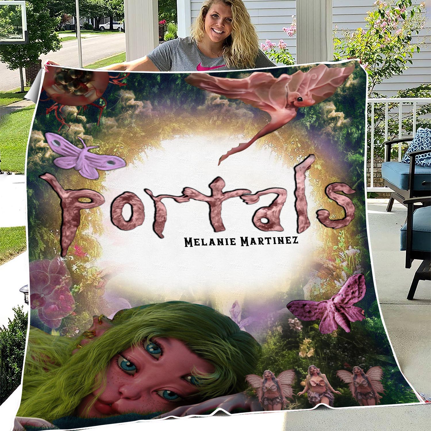 Melanie Martinez Portals Fleece Blanket
