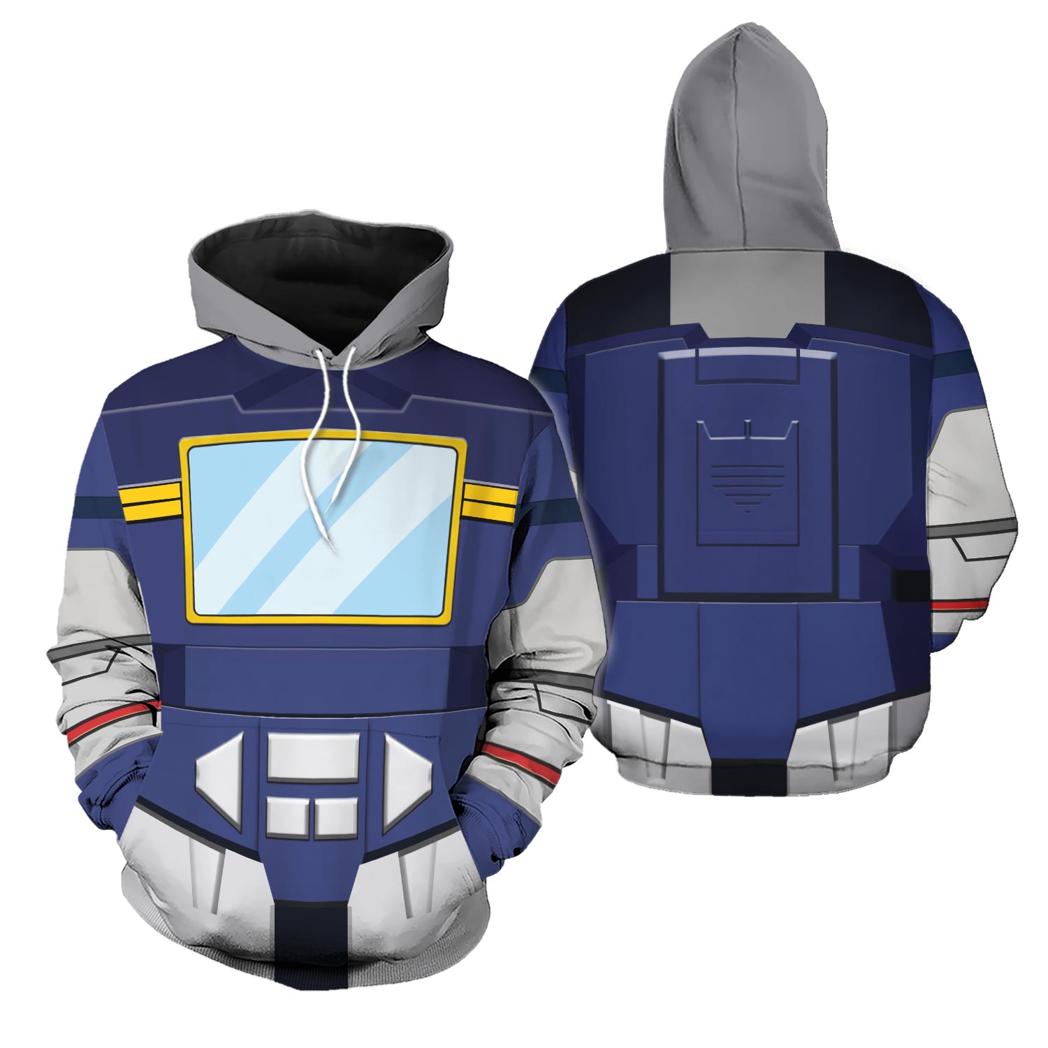 Christmas Transformers Soundwave Costume Hoodie/joggers, Transformers Costume Cosplay