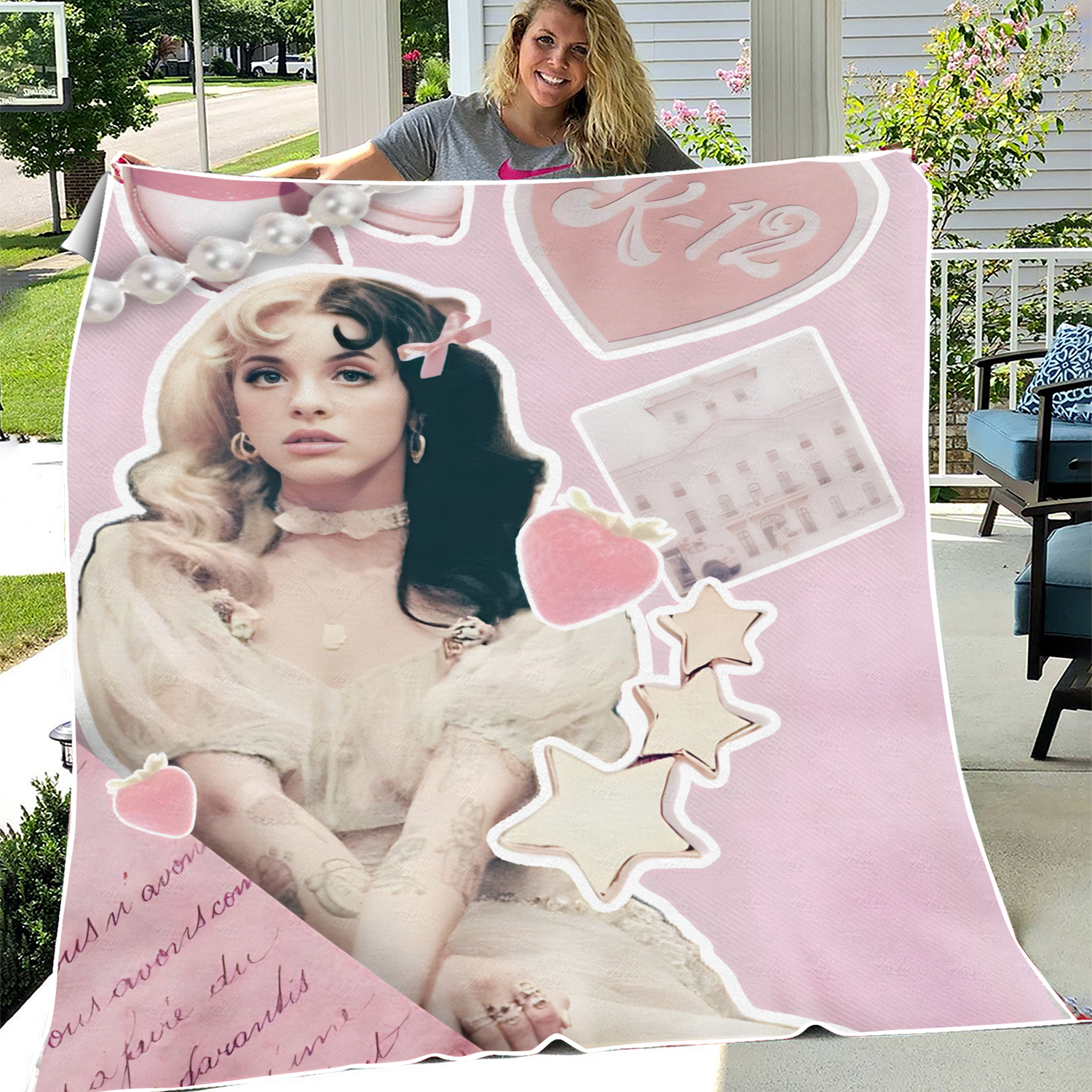 Melanie Martinez Throw Blanket, Birthday Gift
