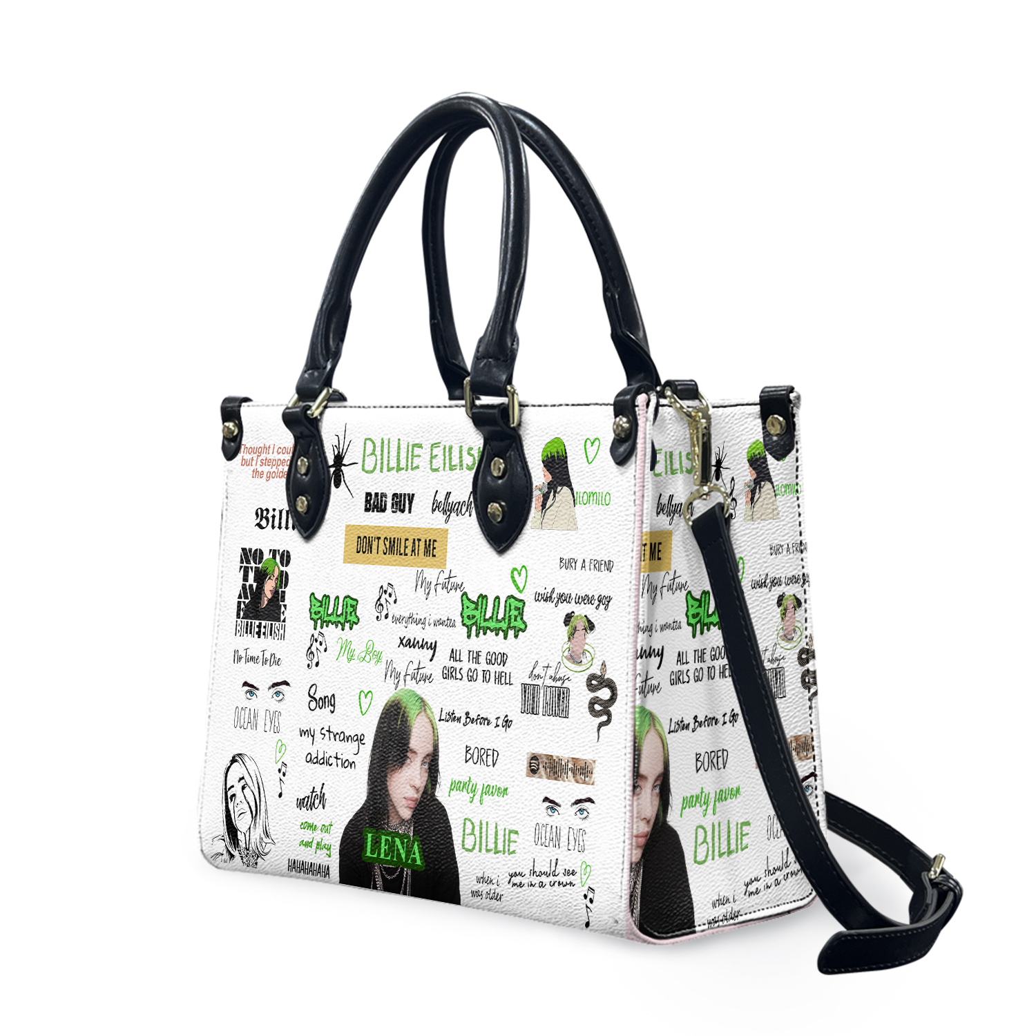 Billie Eilish Leather Bag