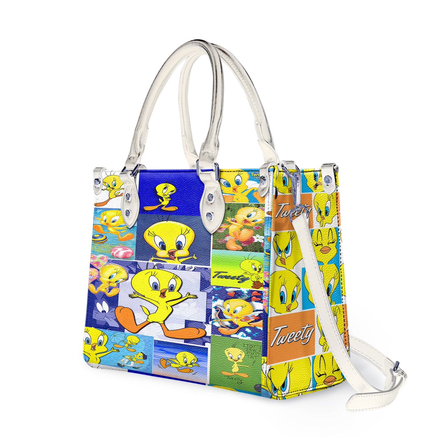 Tweety Bird Vintage Leather Handbag
