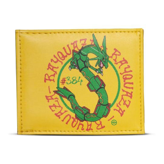 Pkm Rayquaza #384 Graphic Print Bi-fold Wallet