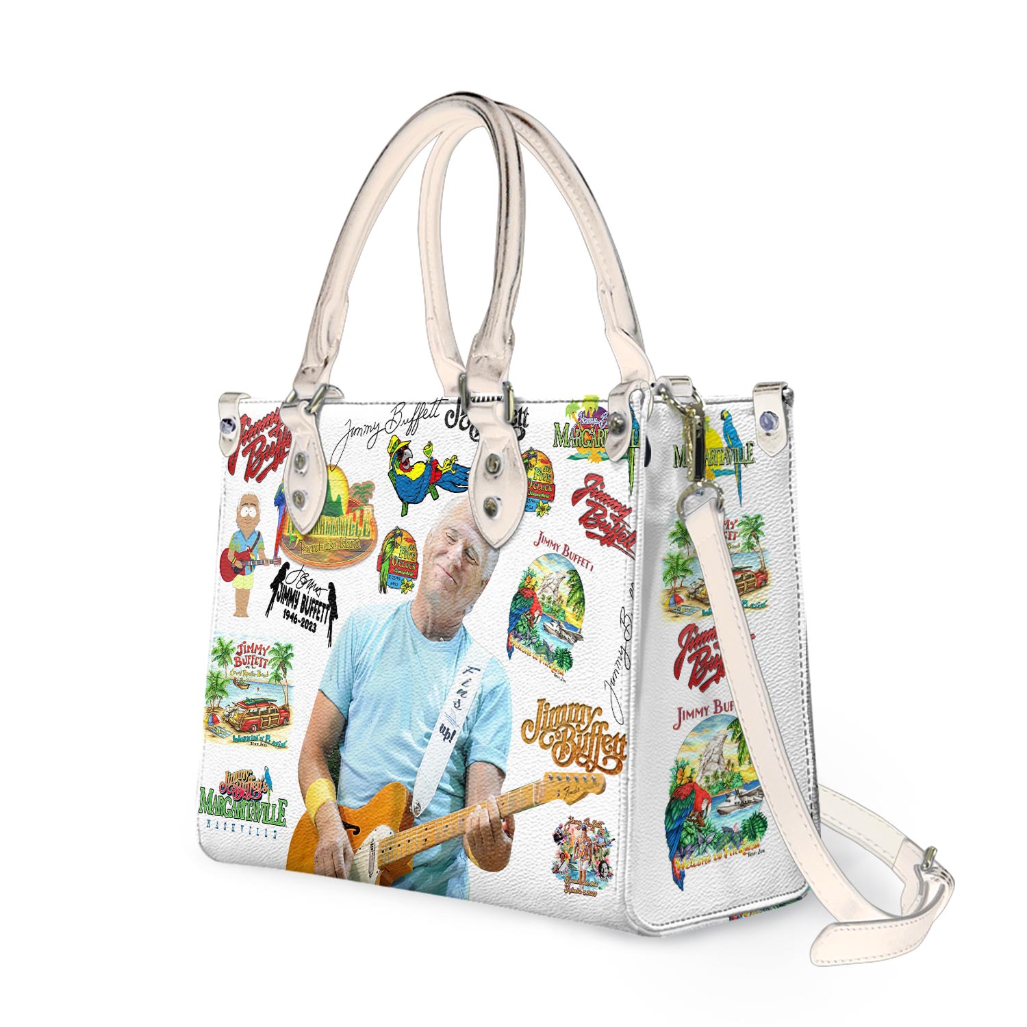 Jimmy Buffett Lover Leather Bag, Jimmy Buffett Women Bags And Purses