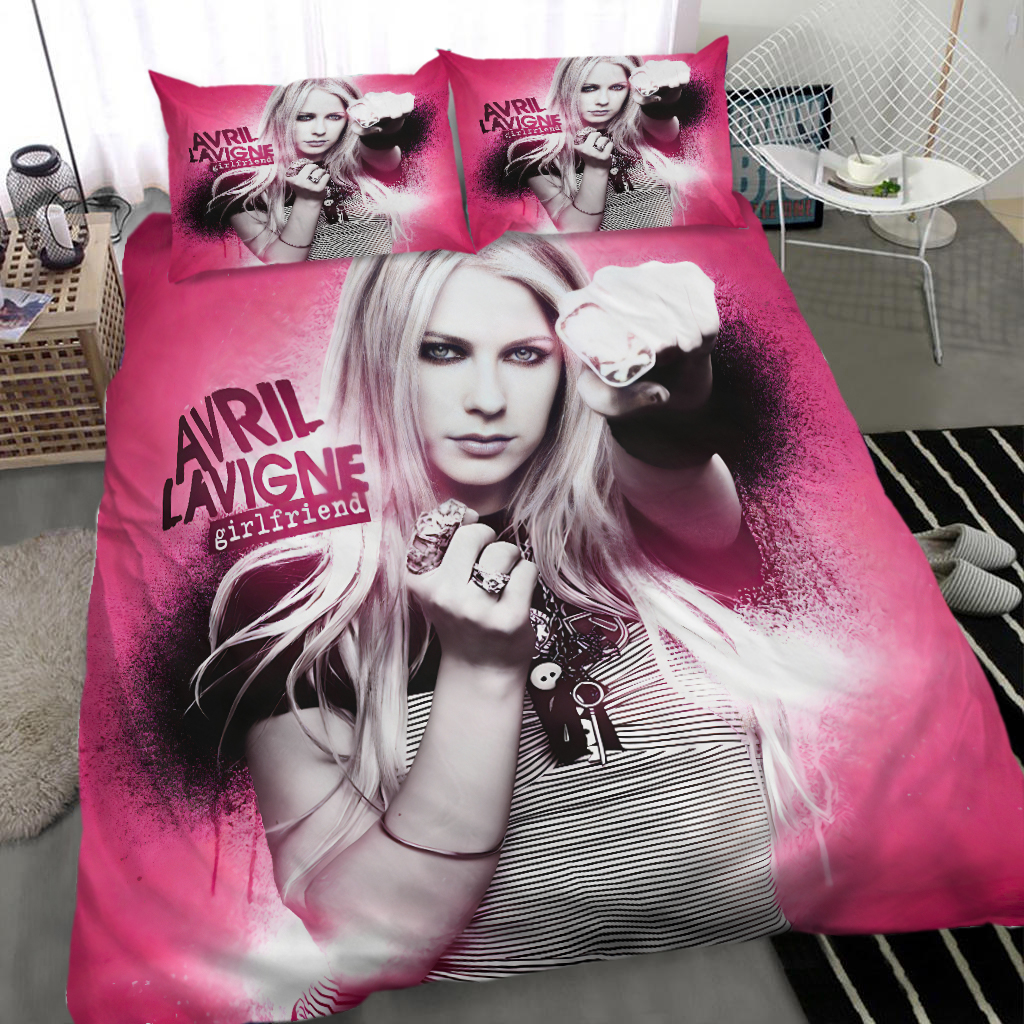 Singer Avril Lavigne Printed Bedding Sets