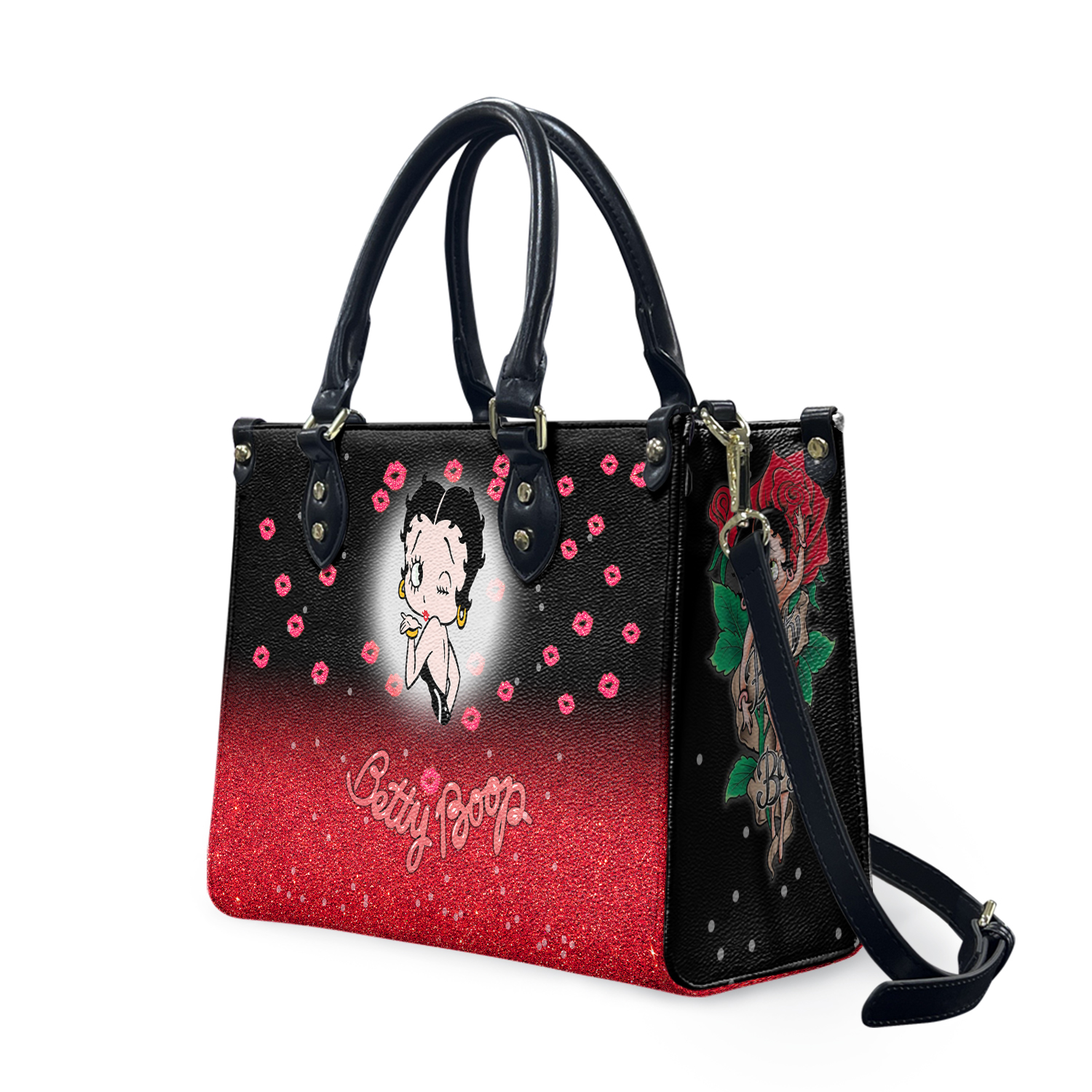 Betty Boop Leather Handbag - Fan Gift