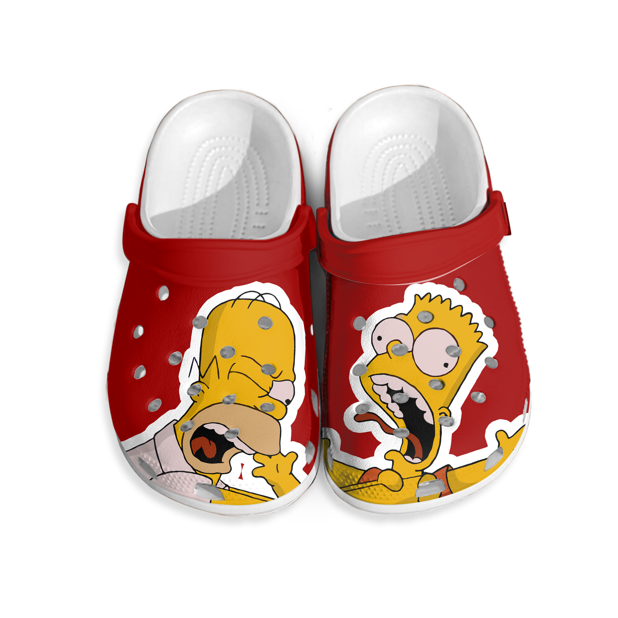 Custom Name The Simpsons Tv Series Clog, The Simpsons Summer Shoes