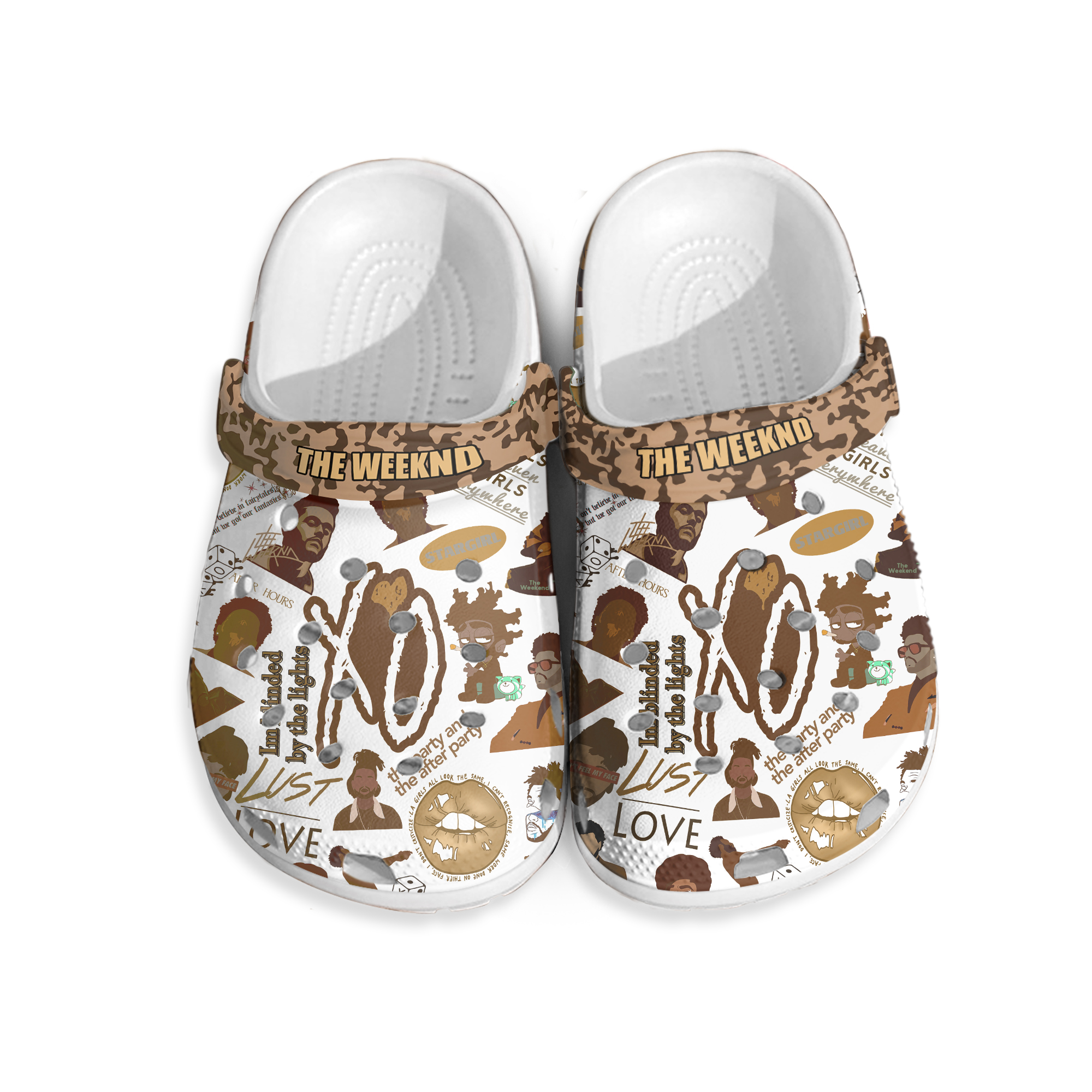 New Weeknds Shoes, Weeknds Music Clogs