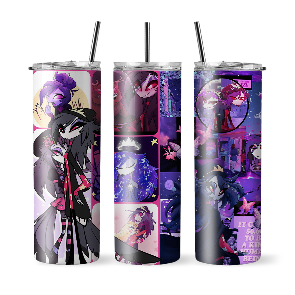 Hazbin Hotel Love Skinny Tumbler 20oz