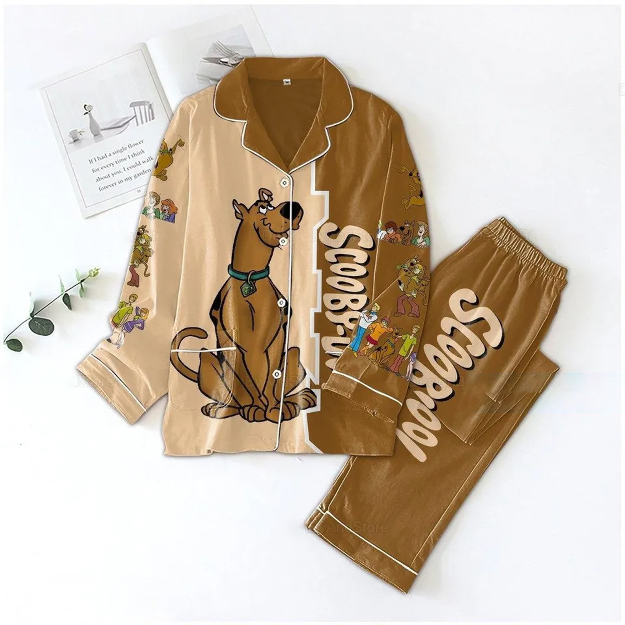 Christmas Scooby Doo Pajamas, Scooby Doo Womens Pajamas