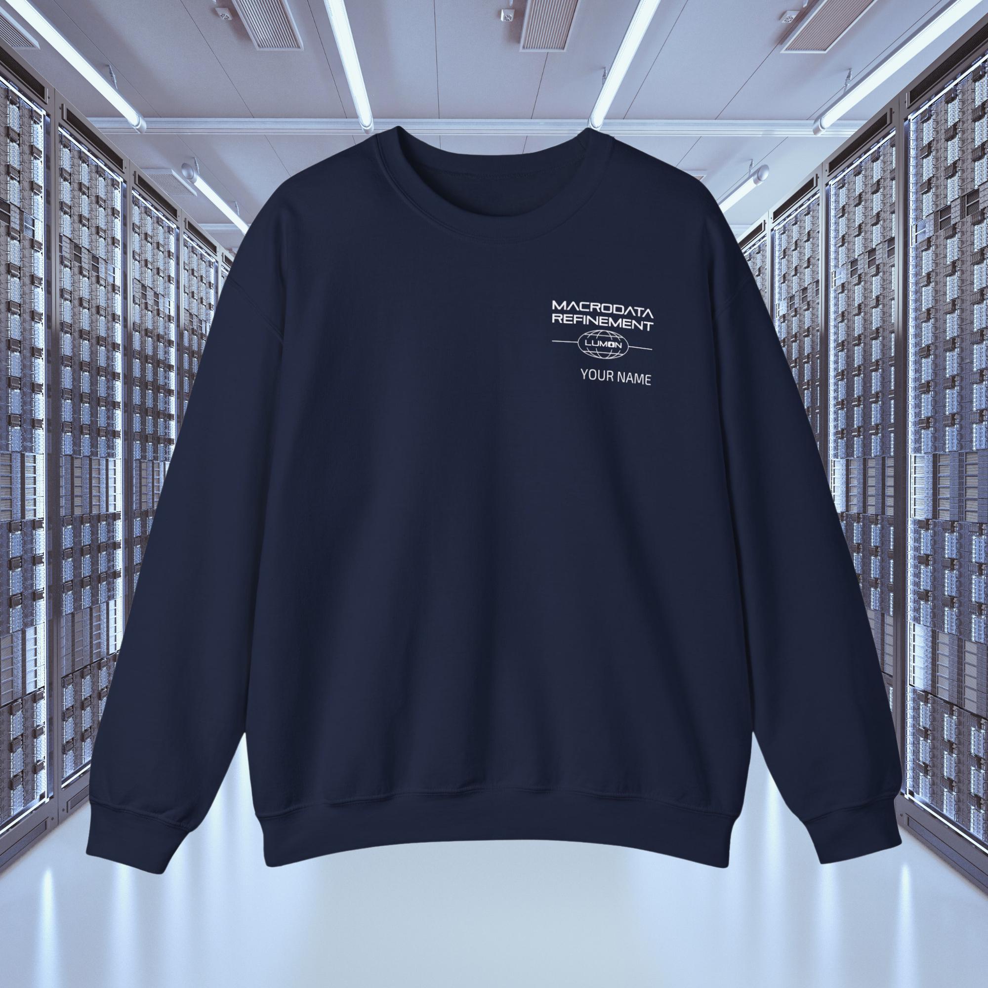 Personalized Lumon Macrodata Refinement Severance Sweatshirt