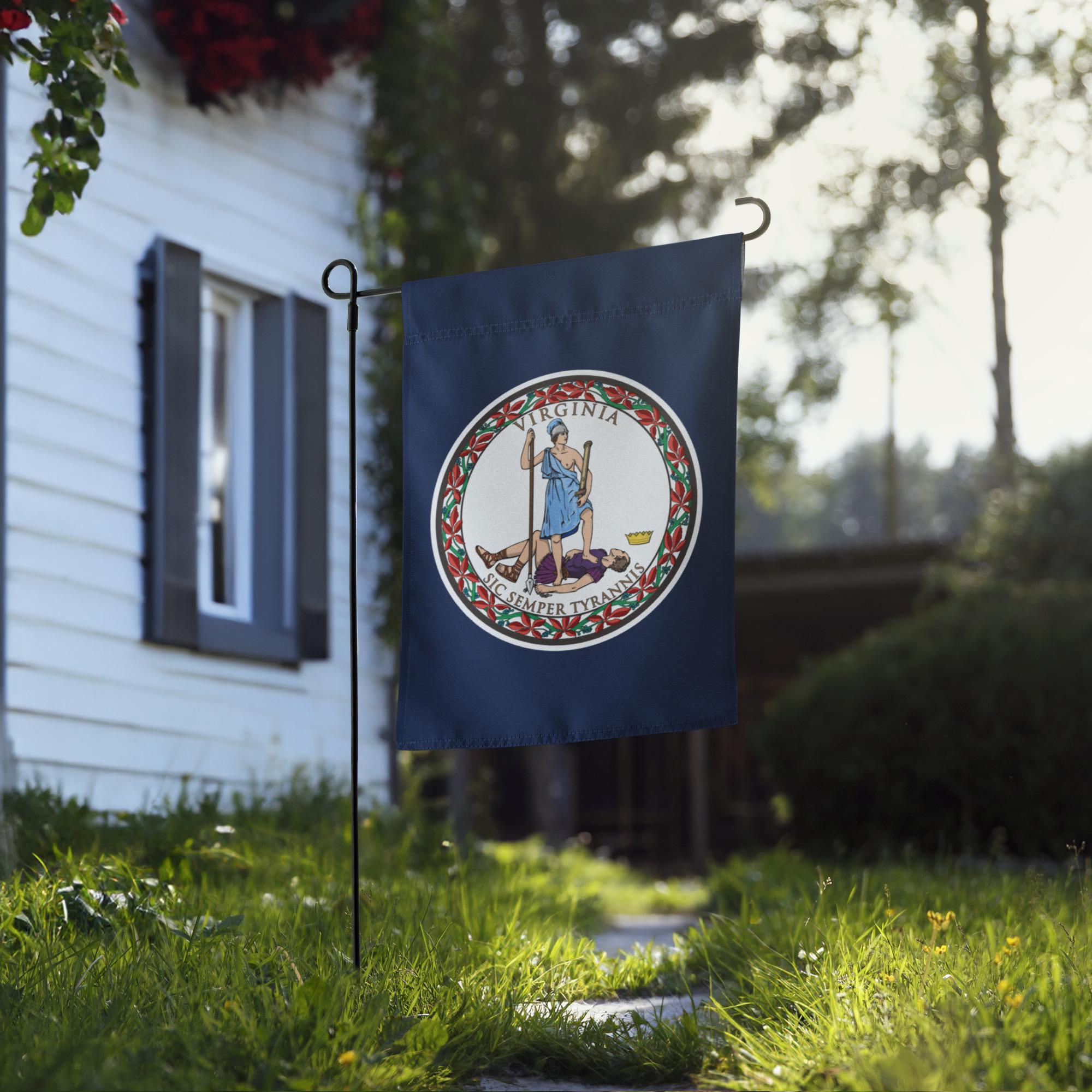 Sic Semper Tyrannis ("thus Always To Tyrants") Garden Flag