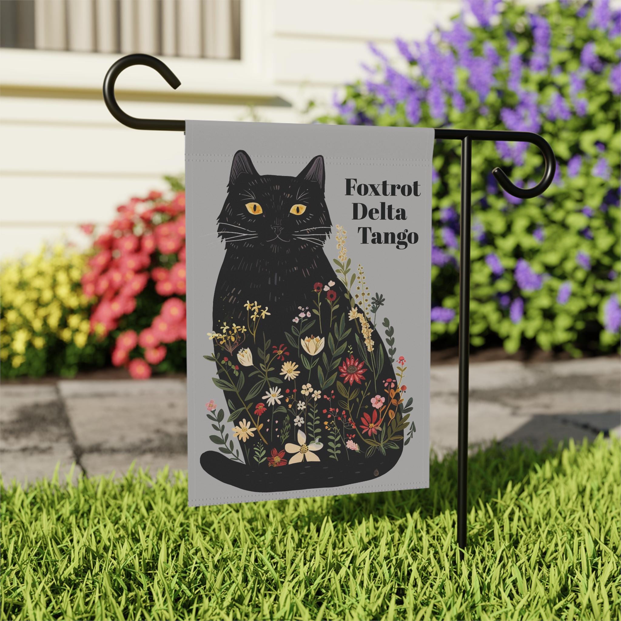 Fdt Garden Flag | Subtle Anti Trump Yard Flag For Cat Ladies