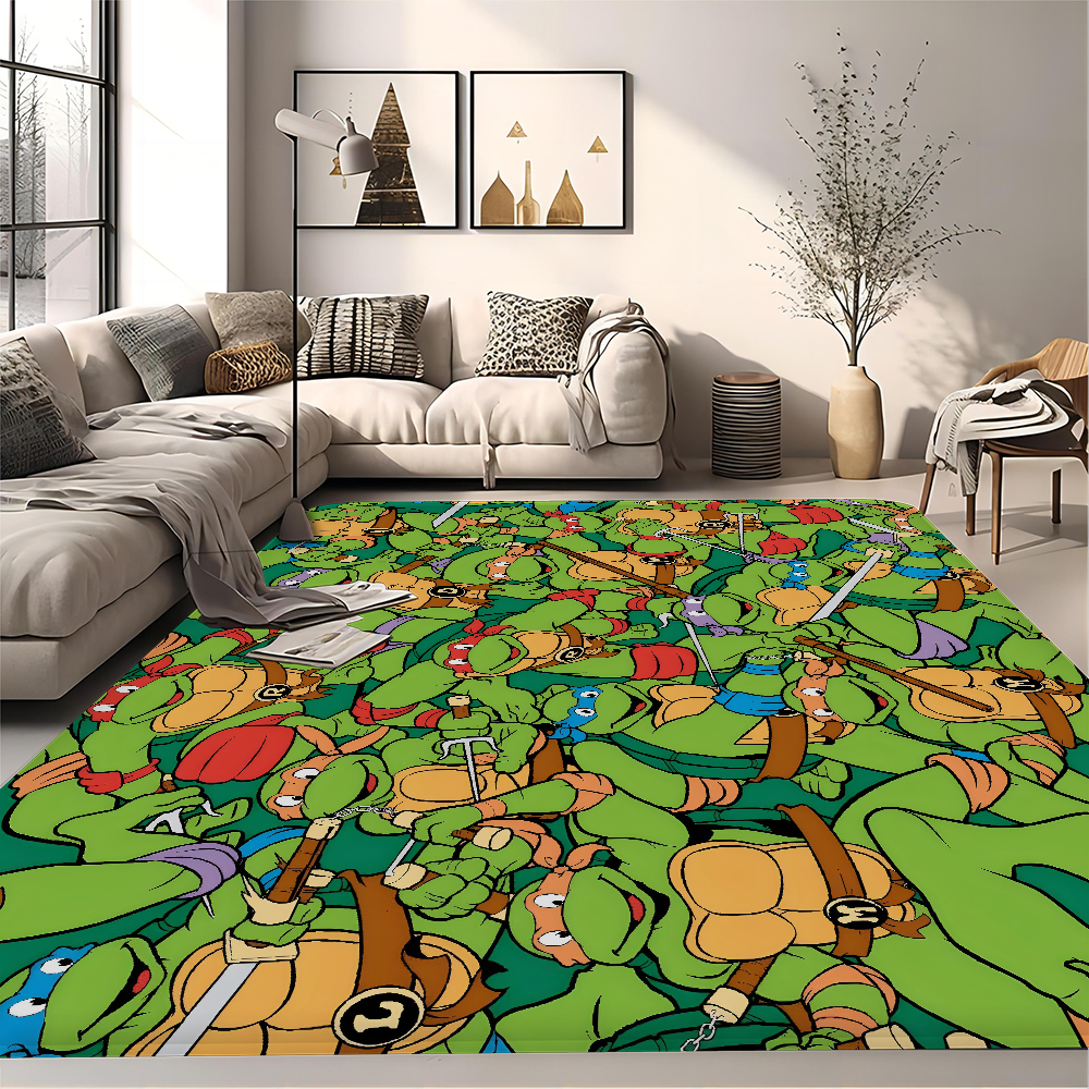 N-ninja Turtles Rug, Home Decor