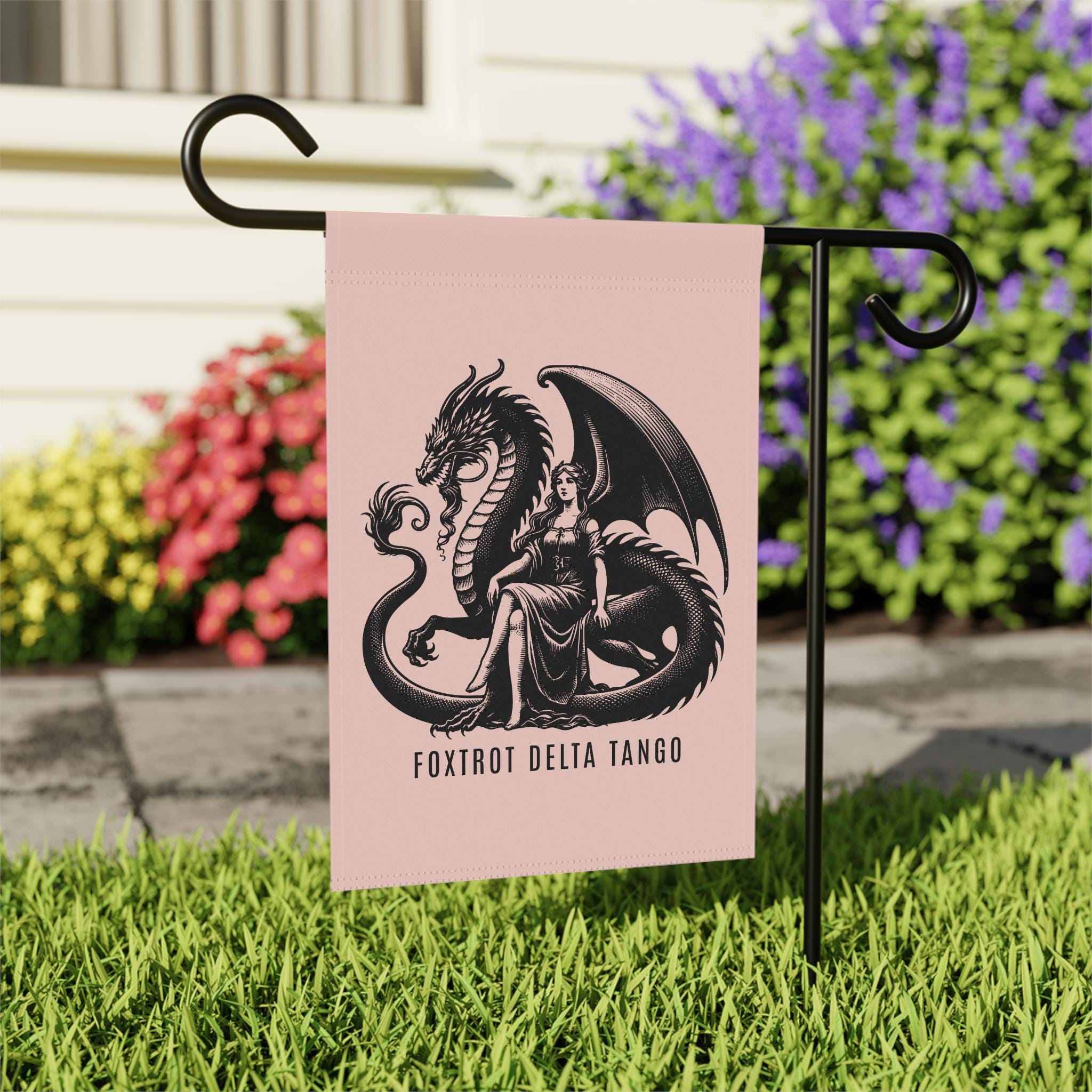 Foxtrot Delta Tango Garden Flag, Democrat Garden Flag, Leftist Garden Flag