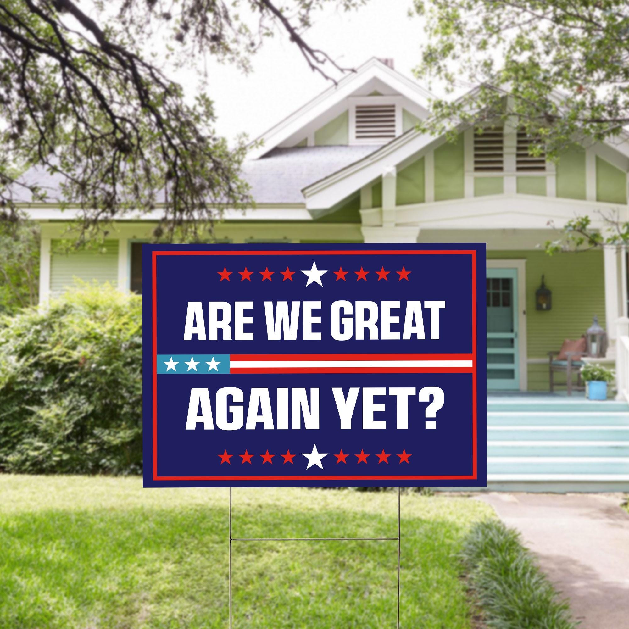 Democracy Yard Sign, Pro Democracy Yard Sign