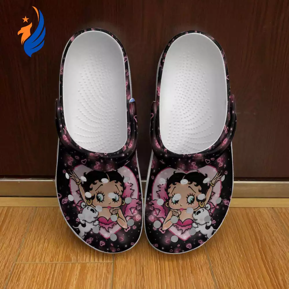 Betty Boop Fan Gift Clogs