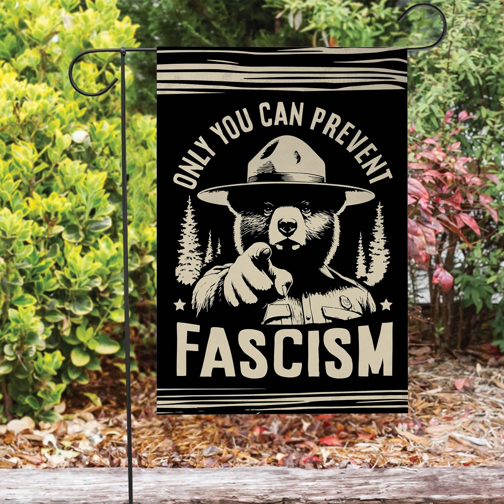 Protect National Parks Only You Can Prevent Fascism Flag