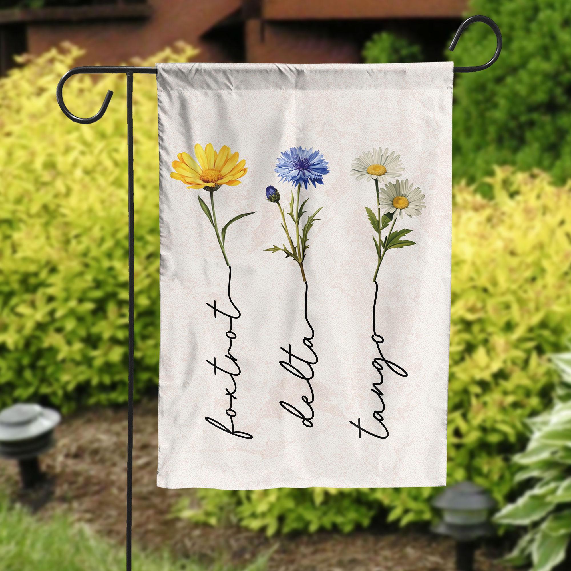 Subtle Fdt Garden Flag, Subtle Anti Trump Spring Yard Flag, Anti Trump Flag