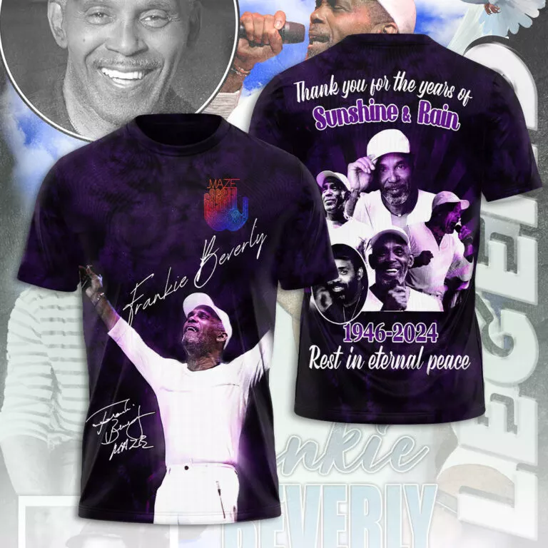 Frankie Beverly 3d T-shirt