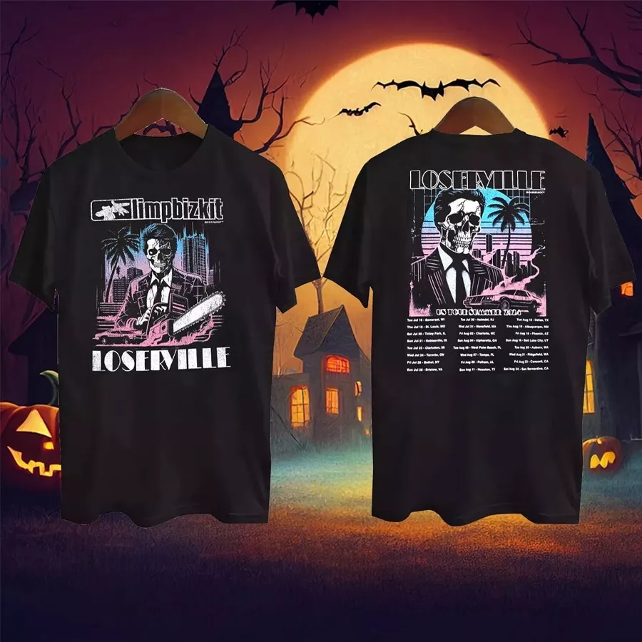 Limp Bizkit Loserville 2025 Merch Tour T-shirt