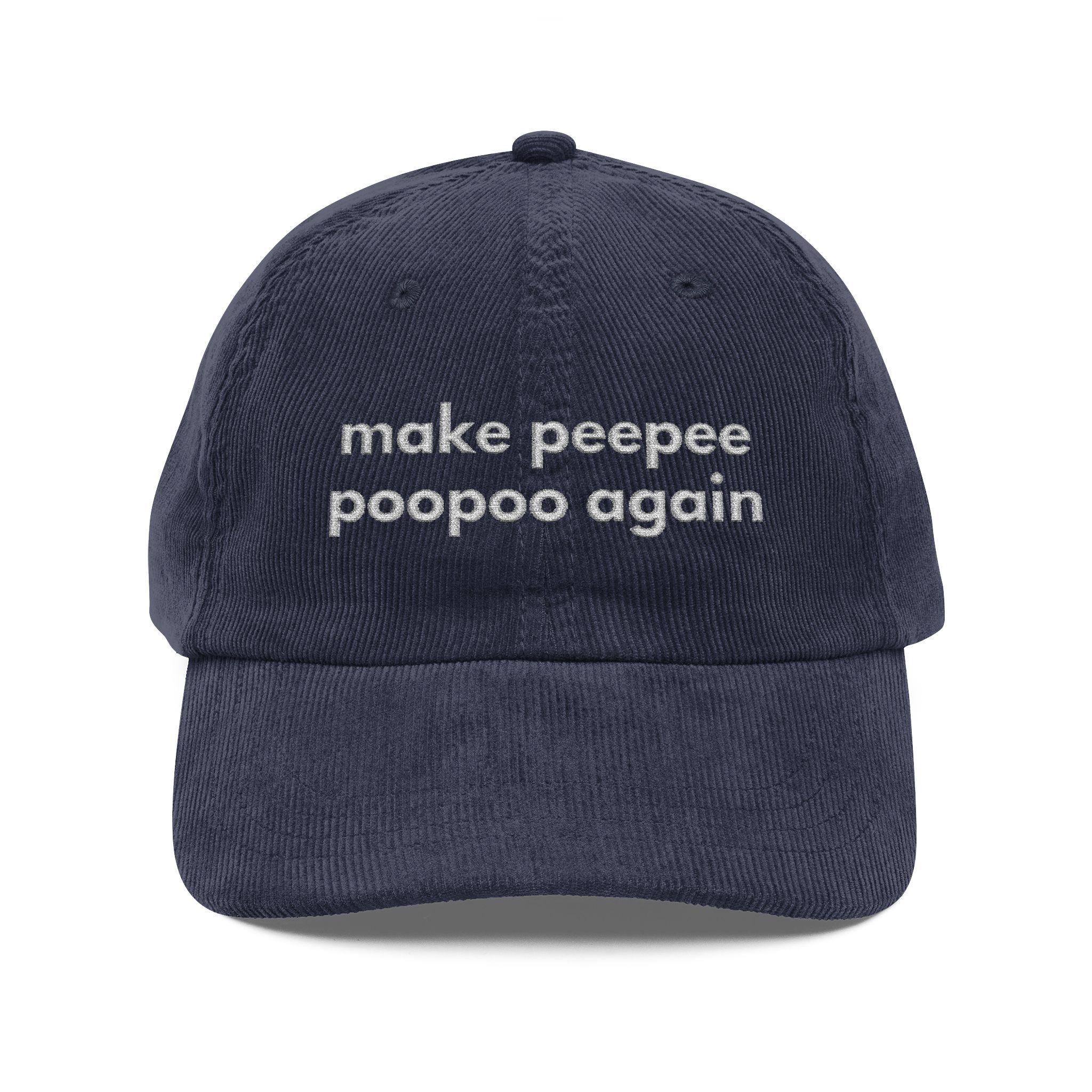 Make Peepee Poopoo Again - Maga Cult Hat | Crap Hat | Anti Maga Hat | Anti Fascism