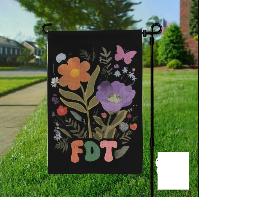 Subtle Anti Trump Flag, Fdt Trump Gift, Feminist Gifts, Anti Maga
