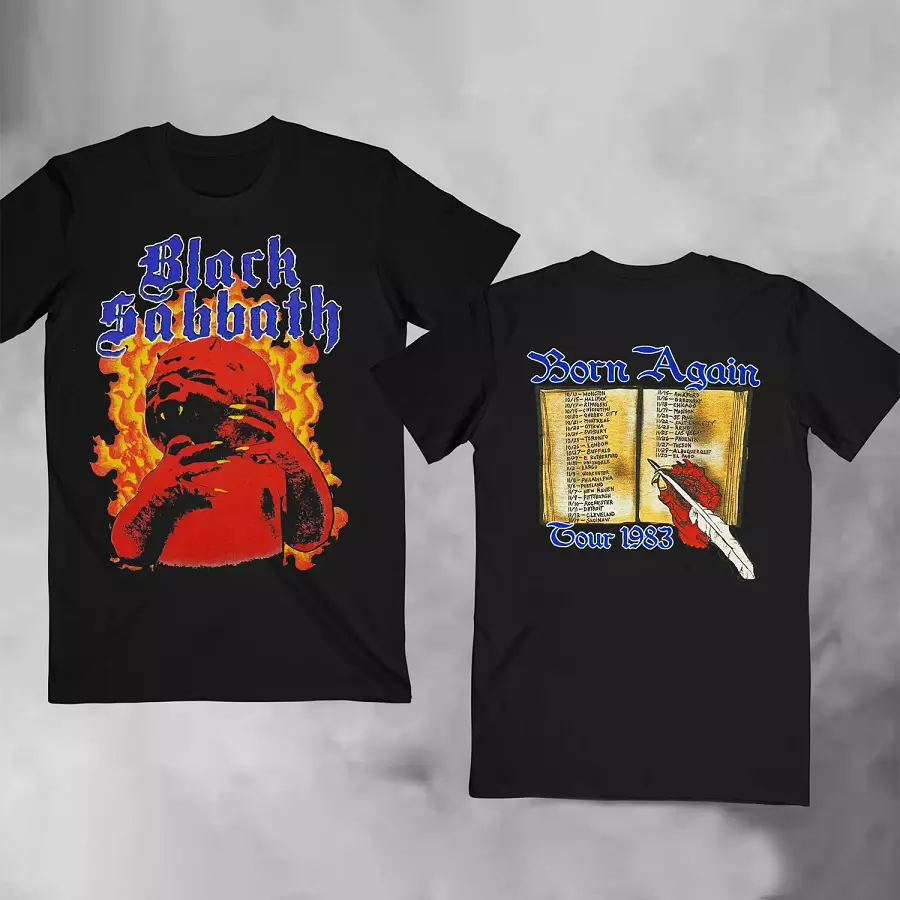 Black Sabbath 1983 Born Again Tour T-shirt