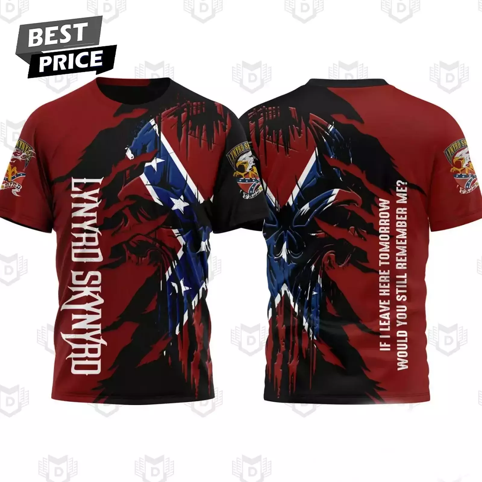 Lynyrd Skynyrd – If I Leave Here Tomorrow 3d T-shirt